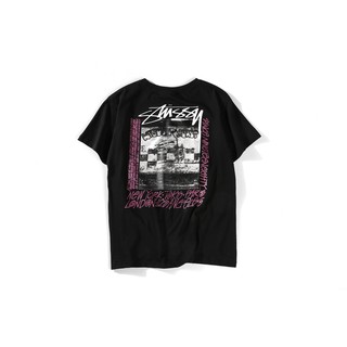 เสื้อยืดลายกราฟฟิก hiphoppie Stussy King of Graffiti