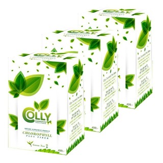 Colly Chlorophyll คอลลี่ คลอโรฟิล (15 ซอง x 3 กล่อง)