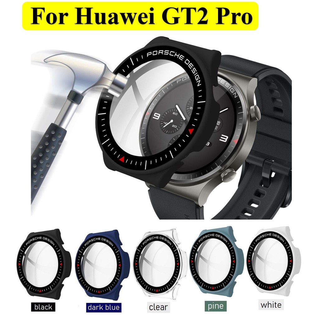 Huawei GT2 pro Case Tempered glass Full covered Hard Protective Cover for Huawei watch gt 2 pro shockproof case for GT2 pro