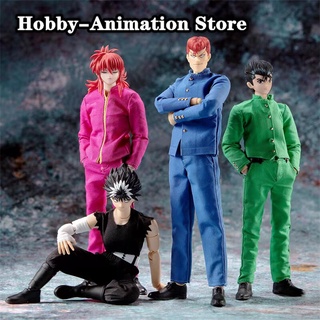 【โปรโมชั่นเปิด】[ พร้อมส่ง ] โมเดลฟิกเกอร์ Dasin Yuyu Hakusho Urameshi Yuusuke Yoko Kurama Jaganshi Hiei Kuwabara Kazuma SHF GT JHXH