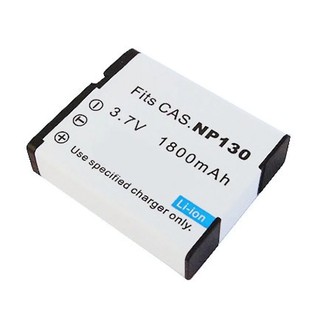 แบตกล้องรหัสแบต NP-130 / CNP130 แบตเตอรี่กล้องคาสิโอ Casio Exilim EX-100