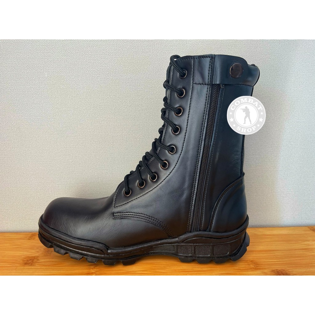 รองเท้าคอมแบทมีซิป CQB SZ-1 หนังวัวแท้ 100% รองเท้าคอมแบททหาร ตำรวจ ราคา ถูกที่สุด ดีลบีเคเค แกลเลอรีภาพที่ 4