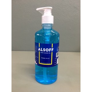 alcohol gel 450ml ตราเสือดาว alsoff ล๊อตใหม่