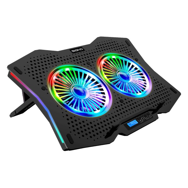 SIGNO SPECTRO RGB GAMING COOLING PAD CP-510