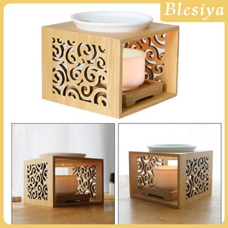 [BLESIYA] Aroma Ceramic Essential Oil Burner Tealight Holder Wax Melt Warmer Fragrance