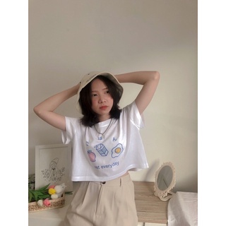 เสื้อครอป (Crop) พร้อมส่ง