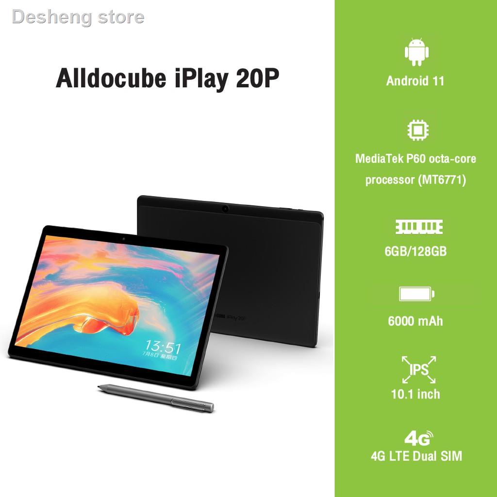 การเคลื่อนไหว50%✁☏❉พร้อมส่งจากไทย 🔥 Alldocube iPlay 20P แท็บเล็ต จอ10.1นิ้ว Android11 RAM6GB ROM128GB ใส่ซิมได้ รองรับ4