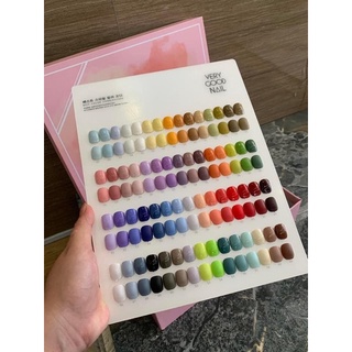 VERYGOODNAIL - 60 สี Free 1ชาร์ทสี+  Base + Topรพร้อมส่งคะ