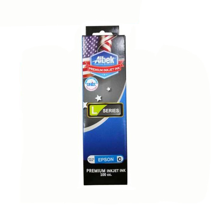 Aibek Ink Refil Epson L-Series C หมึกเทียบเท่า สีฟ้า จำนวน 1 ชิ้น