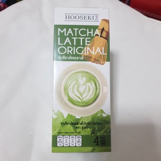 ชาเขียวมัทฉะลาเต้ปรุงสำเร็จ ฮูเซกิ Hooseki Matcha Latte Original 80g.