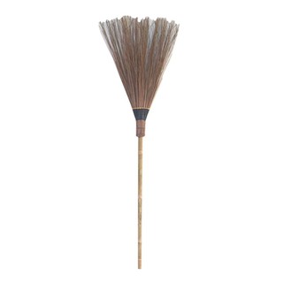 🔥แนะนำ!! เอโร่ ไม้กวาดทางมะพร้าว ขนาด 65 นิ้ว x 3 ด้าม aro Coconut Leaf Broom 65" x 3 pcs