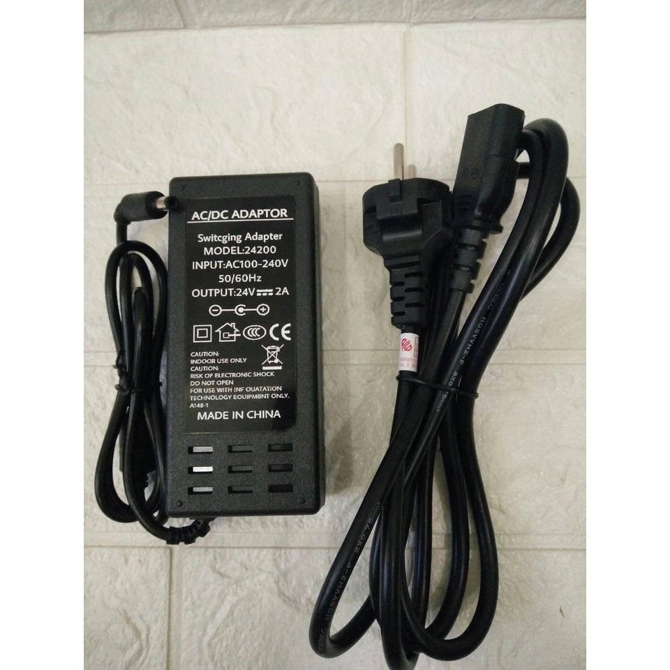 AC/DC ADAPTER 24V 2A รุ่น: 24200