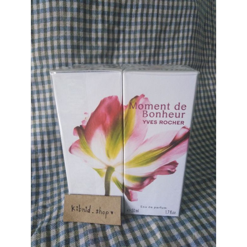 Sale! Yves​ rocher Moment de Bonheur EDP​ 50​ ml. (ของแท้/กล่องซีล)​