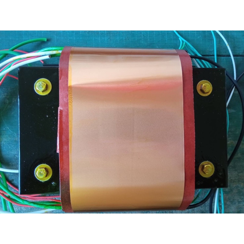 หม้อแปลง C CORE   รุ่นU502U(3000Va) 25 A แรงดัน(V)55,60,65(สต๊อก)หรือสั่งได้ มีแบบ2แบบหุ้ทองแดงหรือห