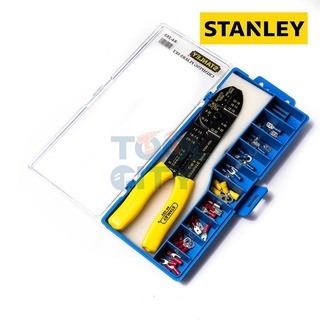 STANLEY 84-253 คีมปอก/ย้ำ สายไฟ 9" พร้อมอุปกรณ์