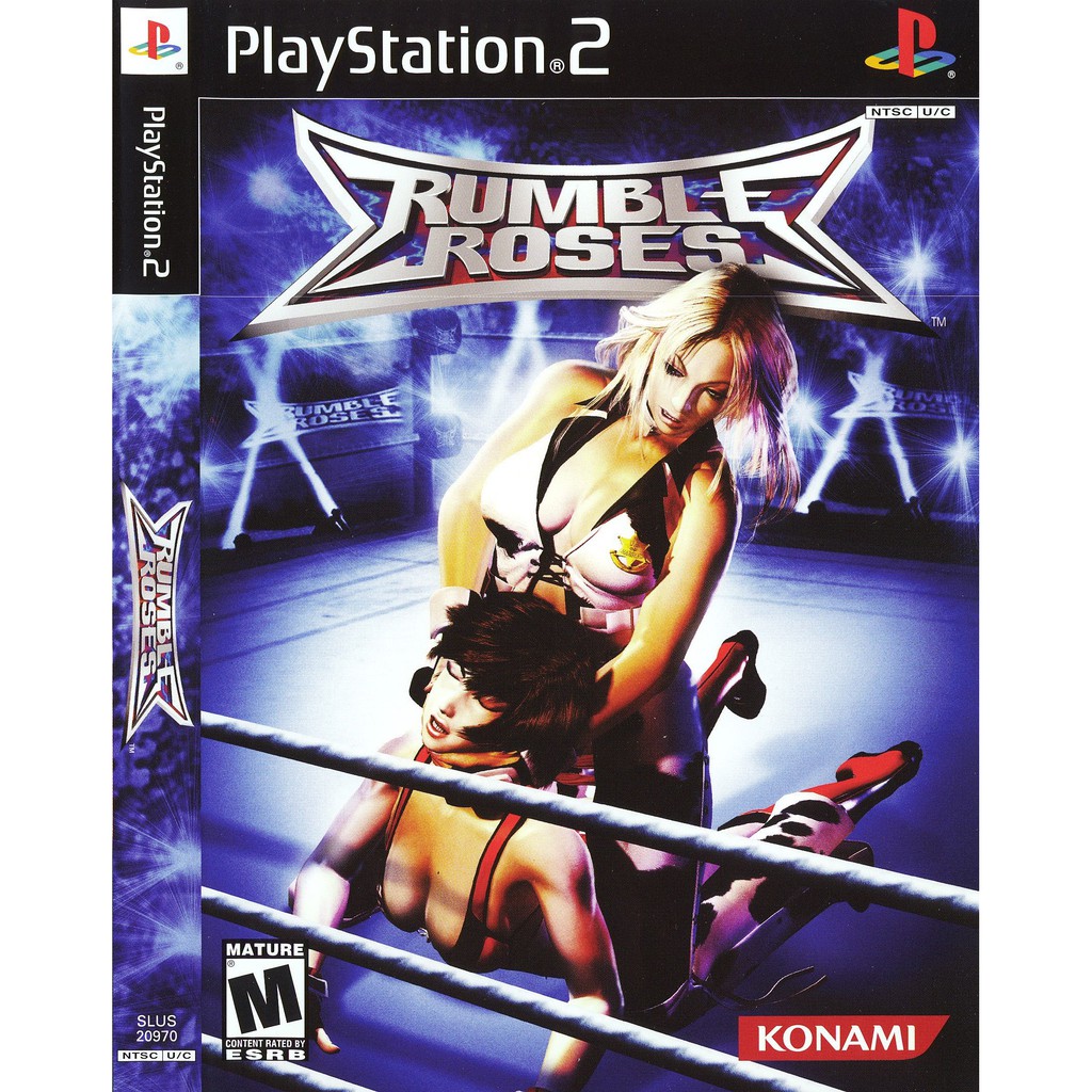 แผ่นเกมส์ Rumble Roses PS2 Playstation2 คุณภาพสูง ราคาถูก