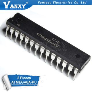 2PCS ATMEGA8A-PU DIP ATMEL ATMEGA8A ATMEGA8-PU DIP20 Programmable Flash