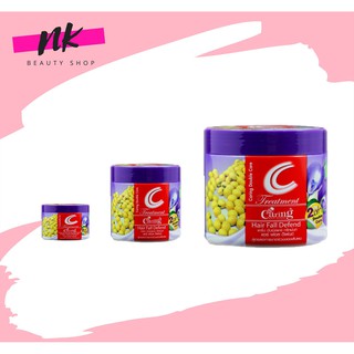 แคริ่ง ดับเบิลแคร์ แฮร์ ฟอล ดีแฟนด์ สูตรลดการหลุดร่วงของเส้นผม สีม่วง Caring Hair Fall Defend 3 ขนาด