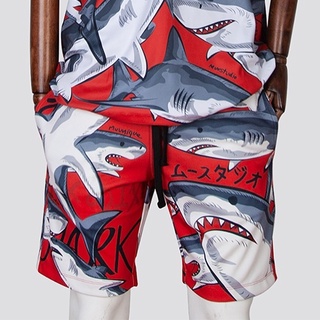 MUUNIQUE JP.Short กางเกงขาสั้น รุ่น Red SHARK Short-057