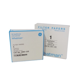 กระดาษกรอง Whatman No. 1 - 100 แผ่น (Filter Paper Whatman No.1 - 100 pcs)