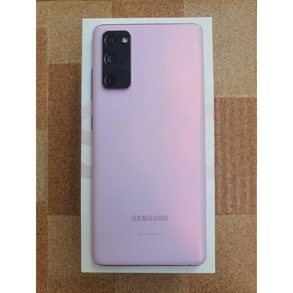 Samsung Galaxy S20 FE 5G รุ่น 128 GB มือสอง สีม่วงอ่อน Cloud Lavender เครื่องเหมือนใช้งานใหม่