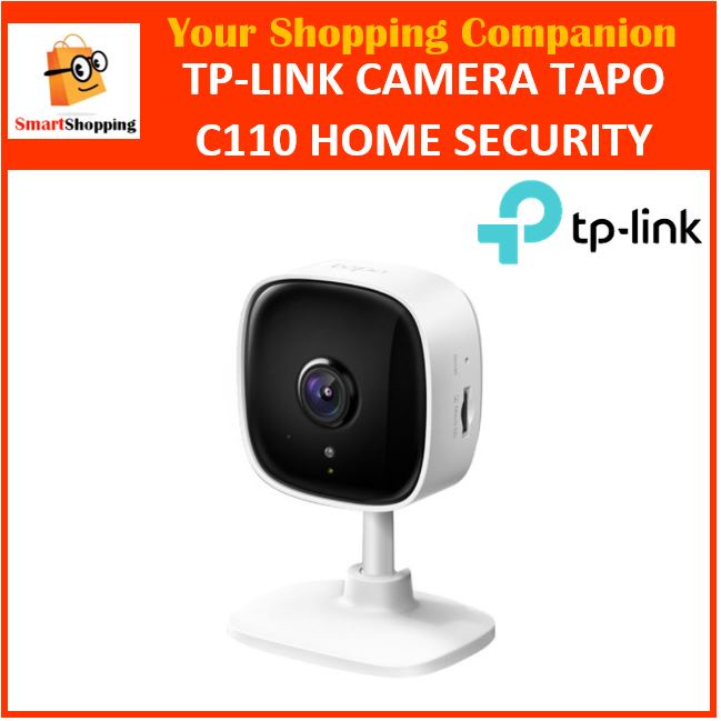 Tp-link Tapo C110 Home Security Wi-Fi Camera 3 Years Sg Warranty