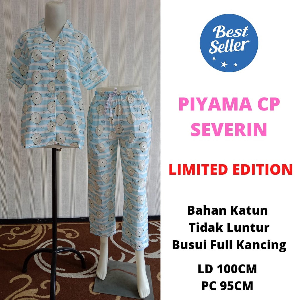 ชุดนอนผู้หญิง Contemporary Motif CP Short Sleeve Severin