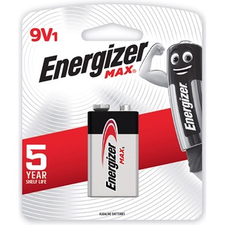 ถ่านเอเนอไจเซอร์แม๊กซ์ 522-9โวลท์ สีขาว Energizer Max 522-9V White