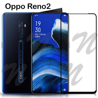 ฟิล์มกระจก เต็มจอ กาวเต็มแผ่น ออปโป้ รีโน่2 Full Glue Tempered Glass Screen For OPPO Reno2 (6.43")