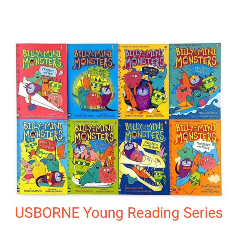 Usborne Young Reading Series: Billy and the Mini Monsters 8 books