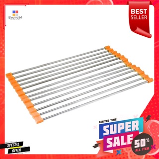 ตะแกรงเสื่อ PARNO ROLLING MAT สีส้มROLL-UP DRYING RACK PARNO ORANGE