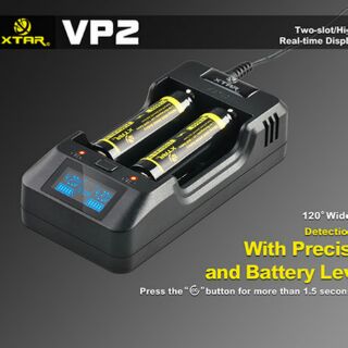 เครื่องชาร์จถ่านอัจฉริยะ XTAR VP2  (ของเเท้)