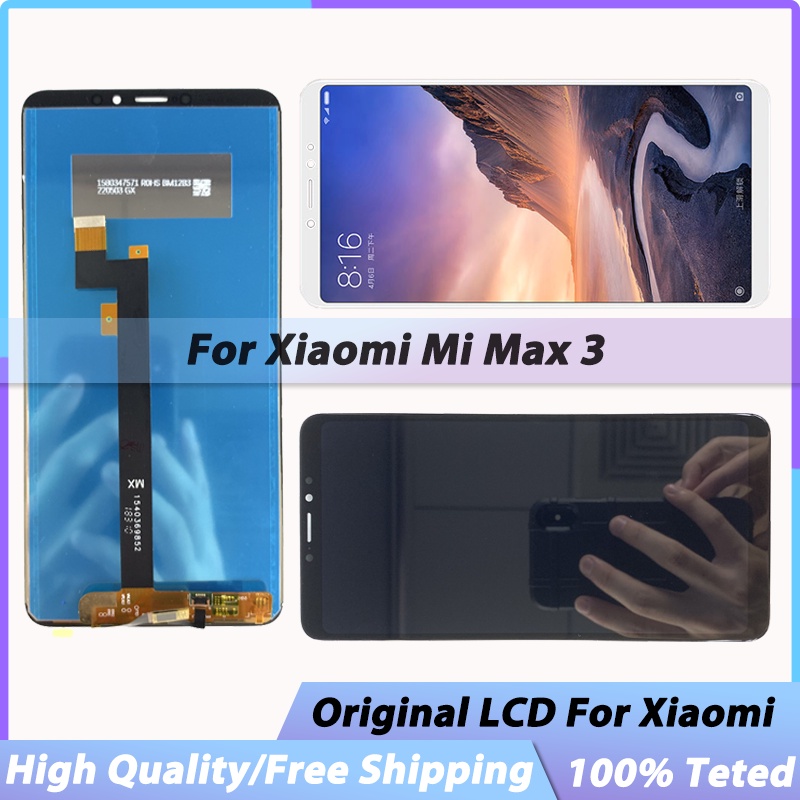 Original LCD For Xiaomi Mi Max 3 LCD Display Touch Screen Digitizer Assembly Replacement For Xiaomi Mi Max3 LCD Display