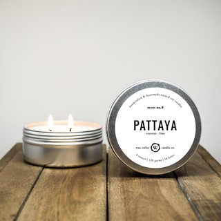 WAX VALLEY CANDLE &amp; CO. : No.8 PATTAYA BLEND TRAVEL TIN