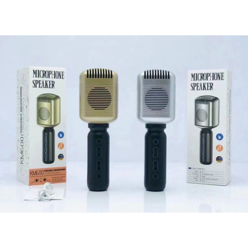 ไมล์​ร้องเพลง​รุ่นใหม่​ล่าสุด​KM600 แท้100%สามารถ​เชื่อมเป็น​คู่​ได้ด้วย