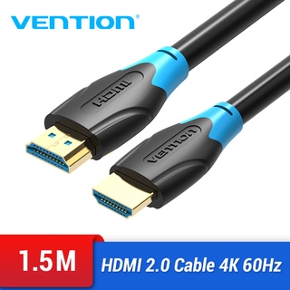 Vention HDMI Cable V2.0  ยาว 1.5M 1080P/4K 144hz for Monitor  &amp; LCD TV