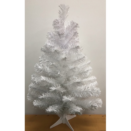 ต้นคริสต์มาส ขนาดสูงประมาณ 2FT. JW020หรือ (60CM) สีขาว กิ่งเยอะหนา