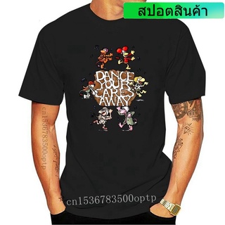 เสื้อยืด พิมพ์ลาย Dance Your Cares Away Fraggle Rock สําหรับผู้ชาย