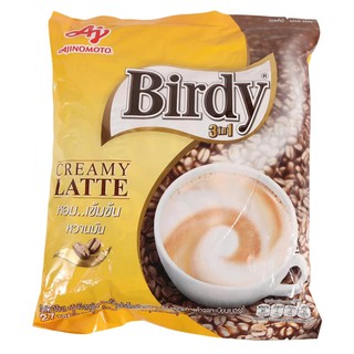 Birdy เบอร์ดี้ กาแฟเบอร์ดี้ 3 in1 ครีมมี่ลาเต้ 418.5 ก. แพ็ก 27 ซอง