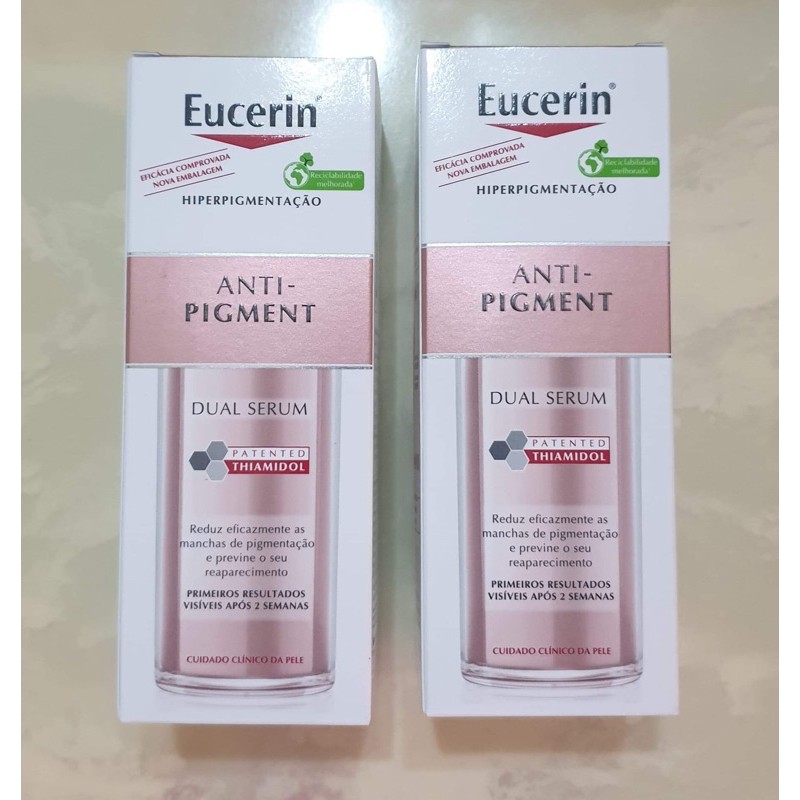 พร้อมส่ง Eucerin Anti-Pigment Dual Serum 30ml EXP.05/2023 สินค้าแพ็คเกจใหม่ค่ะ
