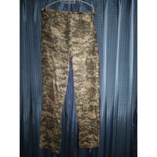 กางเกงทหาร US ARMY ขนาดไซส์ XL เอว 28-32 นิ้ว กางเกงขายาวลายพรางดิจิตอล ACU TROUSER กางเกงทหารอเมริกา