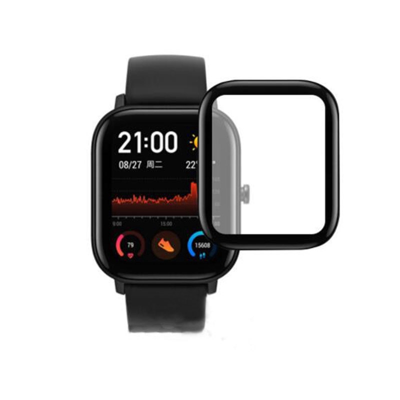 ฟิล์มป้องกันรอยขีดข่วน 3 D สำหรับ AMAZFIT GTS Screen Protector