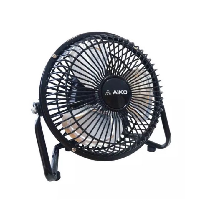 พัดลมเหล็ก พัดลมตั้งโต๊ะ พัดลมเหล็ก Aiko Turbo 6 นิ้ว
