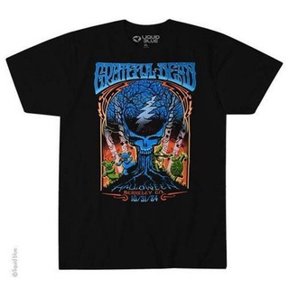 เสื้อยืด พิมพ์ลายฮาโลวีน Dead Rock สไตล์ฮิปฮอป แฟชั่นคลาสสิก สําหรับวันวาเลนไทน์