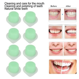 20pcs Teeth Polishing Cream Natural Safe Improved Dental Protection Teeth Polishing Whitening Cream for Oral Care
