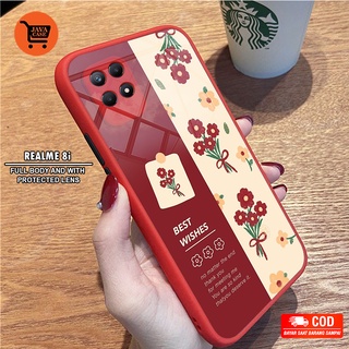 เคส Java - Case RED FLOWERS Realme 8i Case - Case Choice - Aero Case - เคสแฟชั่น - เคสล่าสุด - เคสผู้ชาย - เคสผู้หญิง - เคส Hp - Softcase Premium