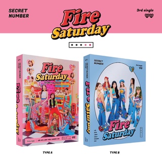 SECRET NUMBER - 3rd Single Album [Fire Saturday](Standard Edition)