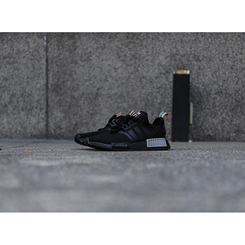 ADIDAS NMD R1 TOKYO OLYMPIC PACK CORE BLACK/MATT SILVER