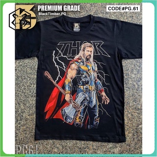 PG 61 Thor Love and Thunder เสื้อยืด หนัง นักร้อง เสื้อดำ สกรีนลาย ผ้านุ่ม PG T SHIRT S M L XL XXL