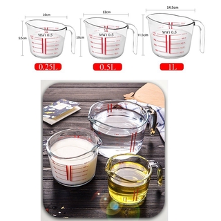 Abloom แก้วตวง ทนความร้อนสูง (มีขนาดให้เลือก) Measuring Glass , Measuring Cup